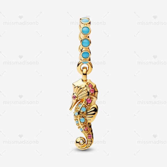 Pandora Seahorse Dangle Charm - Picture 2 of 6